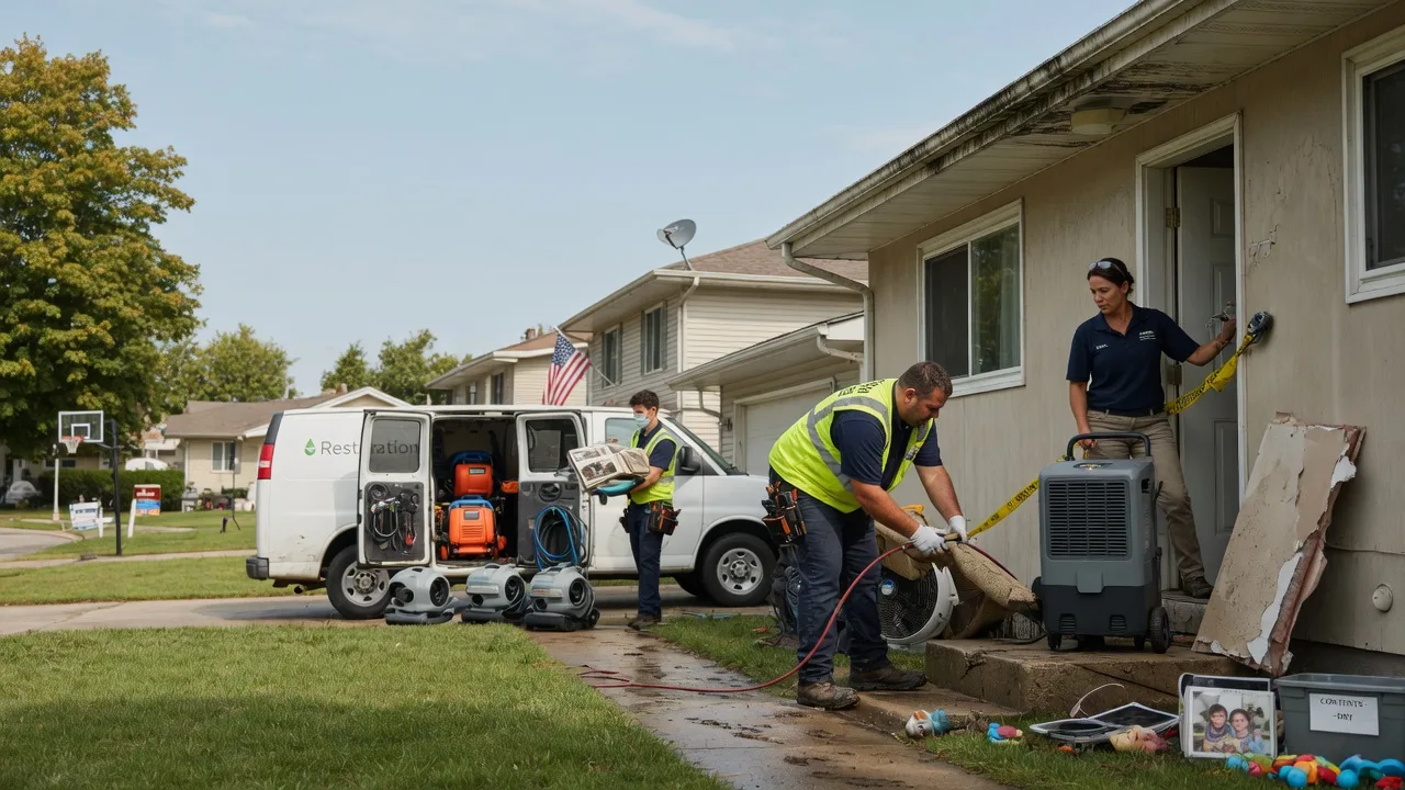 Water Damage Restoration in Louisiana, MO near me